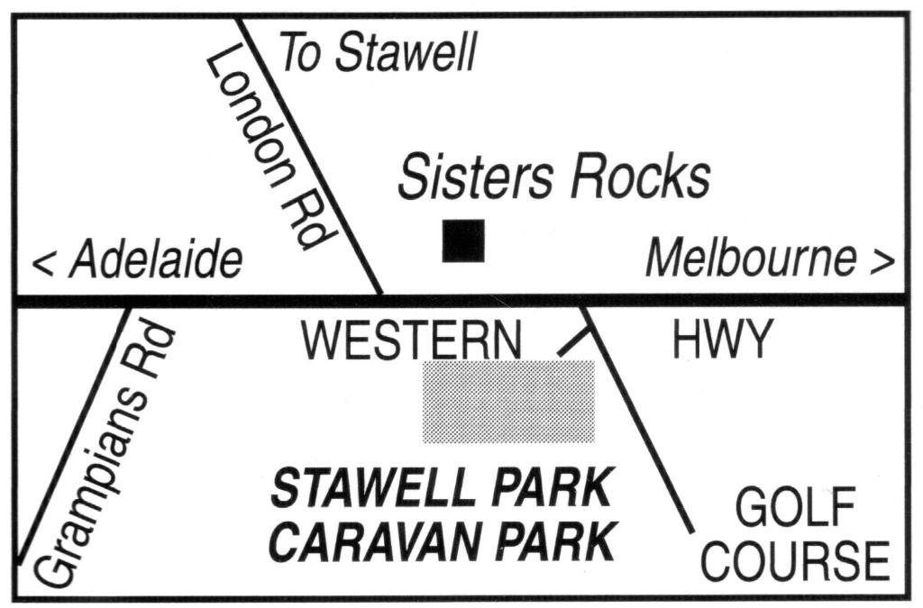 מלון Stawell Park Caravan Park מראה חיצוני תמונה