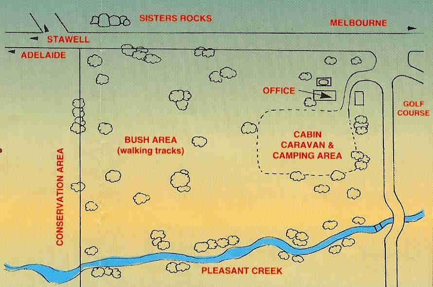 מלון Stawell Park Caravan Park מראה חיצוני תמונה